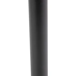 QAZQA Gartenbeleuchtung|Smarte Außenbeleuchtung*Smarte Außenleuchte schwarz 80 cm IP44 inkl. WLAN ST64 - Gleam