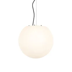 QAZQA Gartenbeleuchtung|Smarte Außenbeleuchtung*Smarte Außenleuchte weiß 35 cm IP65 inkl. LED - Nura