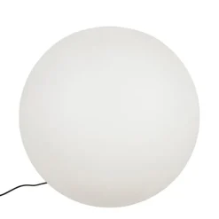 QAZQA Gartenbeleuchtung|Smarte Außenbeleuchtung*Smarte Außenleuchte weiß 77 cm IP65 inkl. LED - Nura