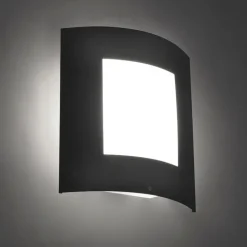 QAZQA Smarte Außenbeleuchtung|Außenwandleuchten*Smarte Außenwandleuchte anthrazit inkl. WiFi A60 - Emmerald