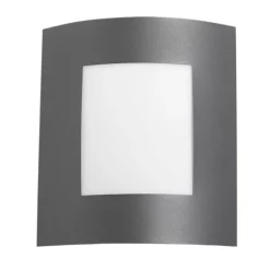 QAZQA Smarte Außenbeleuchtung|Außenwandleuchten*Smarte Außenwandleuchte anthrazit inkl. WiFi A60 - Emmerald