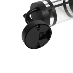 QAZQA Außenwandleuchten|Gartenbeleuchtung*Smarte Außenwandleuchte schwarz IP44 inkl. WiFi A60 - Ruben