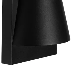 QAZQA Smarte Außenbeleuchtung|Außenwandleuchten*Smarte Außenwandleuchte schwarz IP44 inkl. WiFi GU10 - Femke