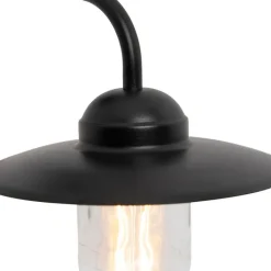 QAZQA Smarte Außenbeleuchtung|Außenwandleuchten*Smarte Außenwandleuchte schwarz IP44 inkl. WLAN A60 - München