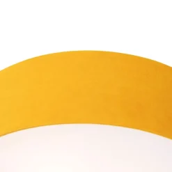 QAZQA Deckenleuchten|Wohnzimmerlampen*Smarte Deckenleuchte Ocker 40cm inkl. 2 Wifi A60 - Drum