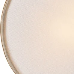 QAZQA Deckenleuchten|Wohnzimmerlampen*Smarte Deckenleuchte Rattan 40 cm 3-flammig inkl. 3 Wifi P45 - Tromma