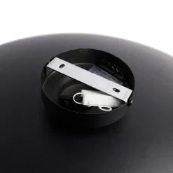 QAZQA Smarte Deckenleuchten|Wohnzimmerlampen*Smarte Deckenleuchte schwarz mit Gold 60 cm inkl. WLAN A60 - Emilienne