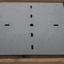 QAZQA Smarte Spots|Smarte Deckenleuchten*Smarte Deckenleuchte Stahl mit Holz inkl. 4 WiFi GU10 - Emado