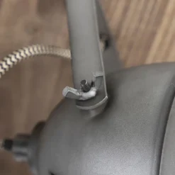 QAZQA Smarte Spots|Smarte Deckenleuchten*Smarte Deckenleuchte Stahl mit Holz inkl. 4 WiFi GU10 - Emado