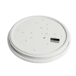 Kinder QAZQA Kinderzimmerlampen|Smarte Deckenleuchten*Smarte Deckenleuchte weiß 38 cm Sterneffekt inkl. LED mit Fernbedienung - Extrema