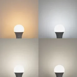 LUEDD Smarte Glühbirnen|Led Lampen*Smarte E27 LED-Lampe A60 matt RGBW 8,5W 806 lm 2700K