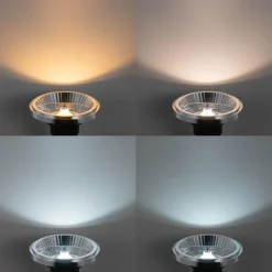 LUEDD Led Lampen*Smarte GU10 Dimmbare LED-Glühbirne AR111 10W 800 lm 2200 - 6500K