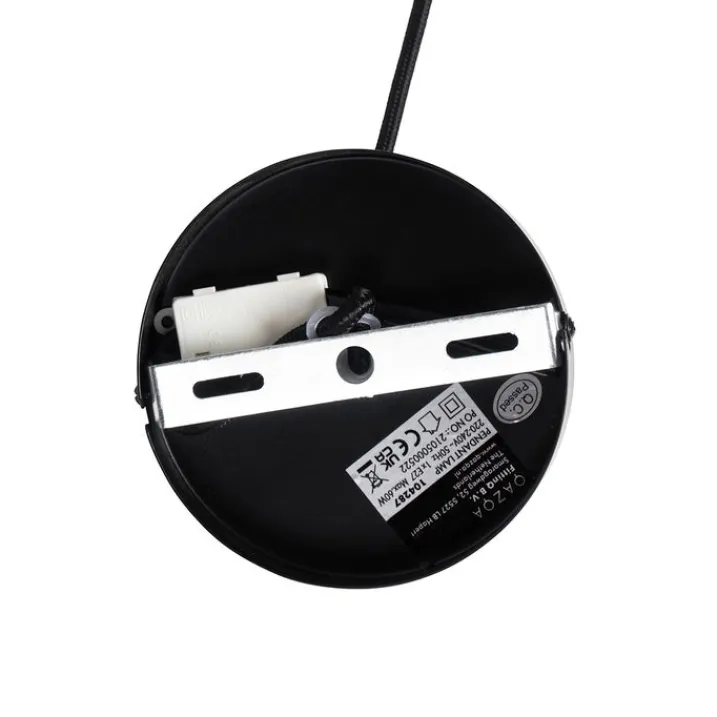 QAZQA Smarte Pendelleuchten|Pendelleuchten*Smarte Hängelampe braun 48 cm inkl. WiFi G95 - Rob