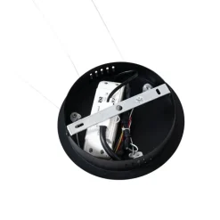 QAZQA Schlafzimmerlampen|Küchenlampen*Smarte Hängelampe schwarz 80 cm inkl. LED und RGBW - Girello