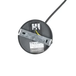 QAZQA Smarte Pendelleuchten|Pendelleuchten*Smarte Hängelampe schwarz mit Goldglas 20 cm inkl. WiFi A60 - Pallon