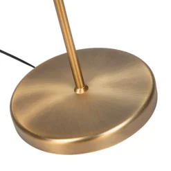 QAZQA Smarte Stehlampen|Stehlampen*Smarte klassische Stehleuchte Bronze mit Weiß inkl. WiFi A60 - Ladas Fix