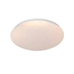 QAZQA Smarte Deckenleuchten|Led-Deckenleuchten*Smarte moderne Deckenleuchte weiß 38 cm inkl. LED und RGB - Iene