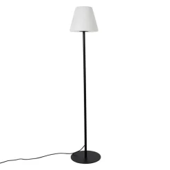 QAZQA Gartenbeleuchtung|Smarte Außenbeleuchtung*Smarte Outdoor-Stehleuchte schwarz inkl. Wifi A60 - Virginia