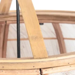 Kinder QAZQA Kinderzimmerlampen|Pendelleuchten*Smarte Pendelleuchte braun 58 cm inkl. Wifi G95 - Pascal