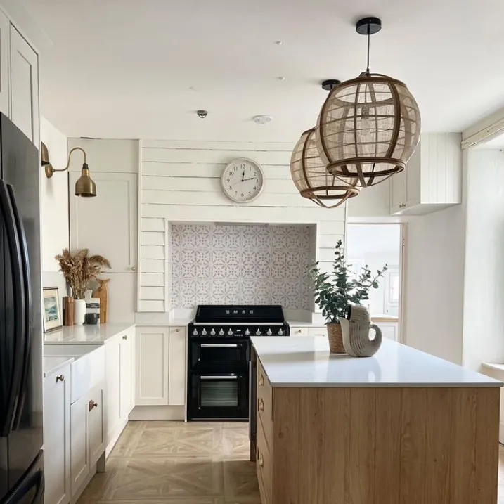 Kinder QAZQA Kinderzimmerlampen|Pendelleuchten*Smarte Pendelleuchte braun 50 cm inkl. Wifi G95 - Pascal