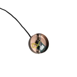 QAZQA Pendelleuchten|Esszimmerlampen*Smarte Pendelleuchte Dunkelbronze inkl. Wifi GU10 50mm - Tubo