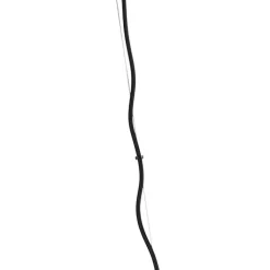 QAZQA Pendelleuchten|Esszimmerlampen*Smarte Pendelleuchte schwarz mit Rauchglas 8-flammig rund inkl. 8 Wifi G9 - Uvas