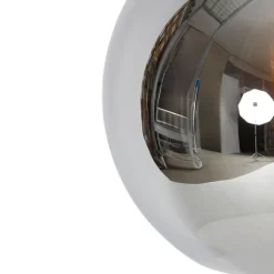 QAZQA Smarte Pendelleuchten|Pendelleuchten*Smarte Pendelleuchte Schwarz mit Rauchglas inkl. 3 Wifi A60 - Wallace