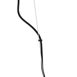 QAZQA Pendelleuchten|Wohnzimmerlampen*Smarte Pendelleuchte schwarz mit Rauchglas 8-flammig inkl. 8 Wifi G9 - Uvas