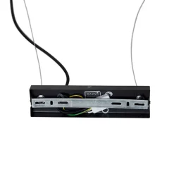 QAZQA Pendelleuchten|Wohnzimmerlampen*Smarte Pendelleuchte schwarz mit Rauchglas 8-flammig inkl. 8 Wifi G9 - Uvas