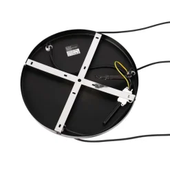 QAZQA Schlafzimmerlampen|Küchenlampen*Smarte Pendelleuchte Schwarz mit Messing und bernsteinfarbenem Glas 3-flammig inkl. 3 Wifi G95 - Zuzanna