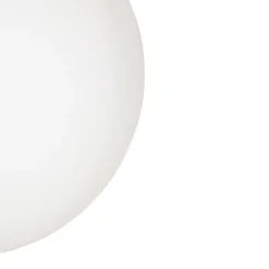 QAZQA Pendelleuchten|Wohnzimmerlampen*Smarte skandinavische Pendelleuchte Gold mit Opalglas 40cm inkl. WiFi A60 - Ball 40