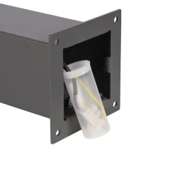 QAZQA Smarte Außenbeleuchtung|Stehlampen Außen*Smarte Steh-Außenleuchte Anthrazit 70 cm inkl. WLAN P45 - Dänemark