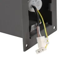 QAZQA Smarte Außenbeleuchtung|Stehlampen Außen*Smarte Steh-Außenleuchte Anthrazit 50 cm inkl. WLAN P45 - Dänemark