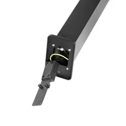 QAZQA Smarte Außenbeleuchtung|Stehlampen Außen*Smarte Steh-Außenleuchte schwarz 65 cm IP44 inkl. WiFi GU10 - Baleno