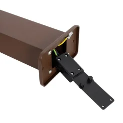 QAZQA Stehlampen Außen|Gartenbeleuchtung*Smarte stehende Außenlampe rostbraun 30 cm IP44 inkl. Wifi GU10 - Baleno