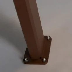 QAZQA Gartenbeleuchtung|Smarte Außenbeleuchtung*Smarte stehende Außenlampe rostbraun 65 cm IP44 inkl. Wifi GU10 - Baleno