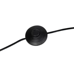 QAZQA Smarte Stehlampen|Stehlampen*Smarte Stehlampe Stahl inkl. Wifi A60 - Hobby