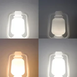 QAZQA Gartenbeleuchtung|Smarte Außenbeleuchtung*Smarte Stehlampe weiß 110 cm inkl. Wifi G95 - Storm Extra Large