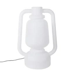 QAZQA Gartenbeleuchtung|Smarte Außenbeleuchtung*Smarte Stehlampe weiß 110 cm inkl. Wifi G95 - Storm Extra Large