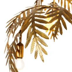 QAZQA Schlafzimmerlampen|Esszimmerlampen*Smarte Stehleuchte Gold 193 cm 3-flammig inkl. 3 Wifi P45 - Botanica