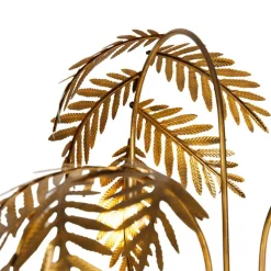 QAZQA Schlafzimmerlampen|Esszimmerlampen*Smarte Stehleuchte Gold 193 cm 3-flammig inkl. 3 Wifi P45 - Botanica