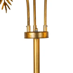 QAZQA Schlafzimmerlampen|Esszimmerlampen*Smarte Stehleuchte Gold 193 cm 3-flammig inkl. 3 Wifi P45 - Botanica