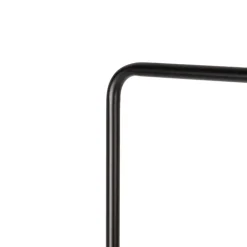 QAZQA Stehlampen|Wohnzimmerlampen*Smarte Stehleuchte Schwarz mit Messing und bernsteinfarbenem Glas inkl. WiFi G95 - Zuzanna