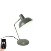QAZQA Tischlampen|Wohnzimmerlampen*Smarte Tischleuchte Grün mit Bronze inkl. WiFi P45 - Milou