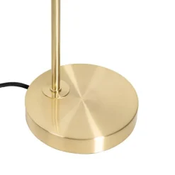 QAZQA Tischlampen|Wohnzimmerlampen*Smarte Tischleuchte Messing verstellbar inkl. Wifi GU10 - Jav