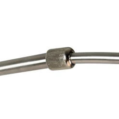 QAZQA Smarte Wandleuchten|Wandleuchten*Smarte Wandbogenleuchte aus Stahl mit weißem Schirm inkl. WLAN A60 - Bow