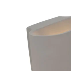 QAZQA Wandleuchten|Wohnzimmerlampen*Smarte Wandleuchte Beton mit Lichteffekt inkl. Wifi G9 - Arles