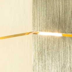 Kinder QAZQA Kinderzimmerlampen|Smarte Wandleuchten*Smarte Wandleuchte Gold 9,7 cm inkl. Wifi G9 - Transfer