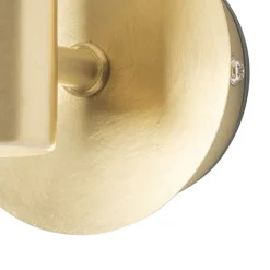 QAZQA Badezimmerlampen|Wandleuchten*Smarte Wandleuchte Gold IP44 inkl. WiFi G9 - Cederic Up