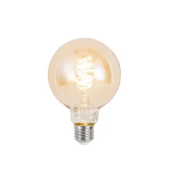 QAZQA Wandleuchten|Wohnzimmerlampen*Smarte Wandleuchte Messing inkl. Wifi G95 - Tier Giraffe